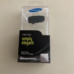 Samsung ZHM1300 Simply Elegant Bluetooth headset Brand New