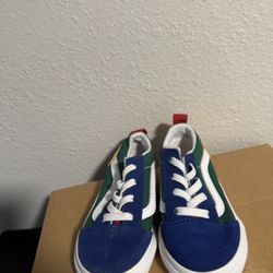 Color Block Vans Toddler Worn 3x