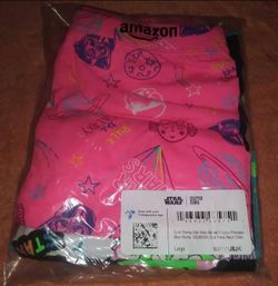4pc star wars girl's (large shorts)