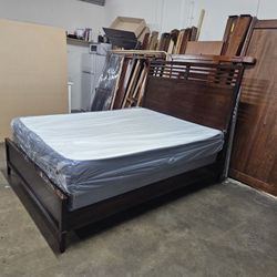 Queen Bed And Mattress 