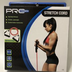 RESISTANCE BANDS - Pro Strength Stretch Cord Workout Gym Equipment - BRAND NEW