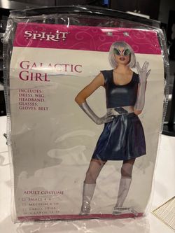 Galactic girl Halloween costume