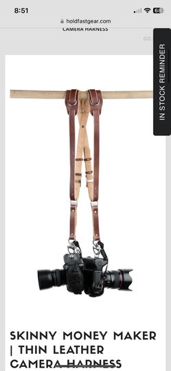 Holdfast SKINNY MONEY MAKER | THIN LEATHER CAMERA HARNESS