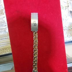 10k Gold Chino Bracelet 