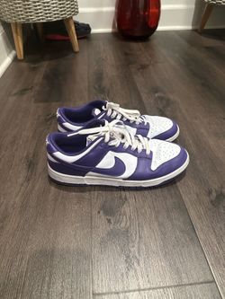 Nike Dunk Low Court Purple Size 10 Mens