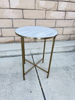 Marble Top Side Table