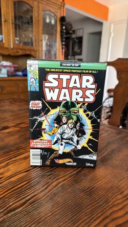 Star Wars vintage Star Wars Darth Vader hot wheel comic con