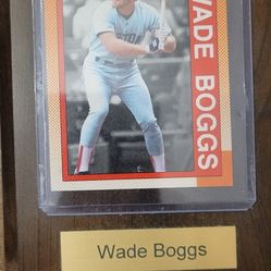 Wade Boggs Card 