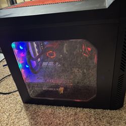 Black And Red Gaming Pc