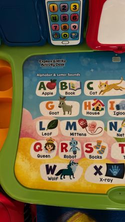 FREE!! LeapFrog Explore & Write Activity Desk