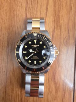 Invicita 8927 OB Silver and gold watch