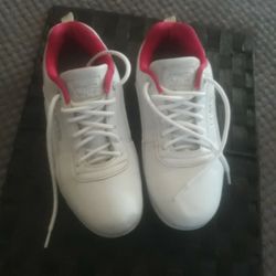 White Levis Shoes Size 10