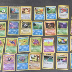 54 Pokemon WOTC Cards Lot - Foreign Language 
