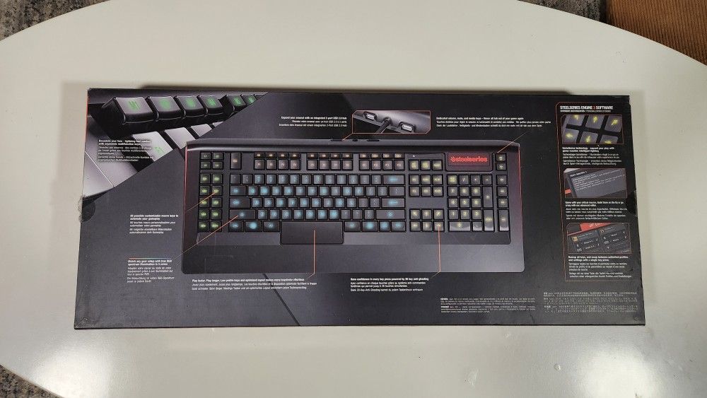 Steelseries RGB Full-size Gaming Keyboard