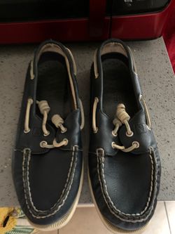 Sperry topsider navy blue size 7