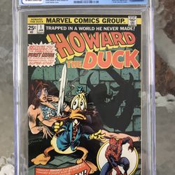 Howard The Duck #1 (1976) CGC 9.4 — O/w to White; 1st Beverly Switzler app.