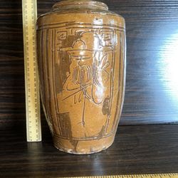 Vintage Chinese Hand Made Pottery Sculpture 