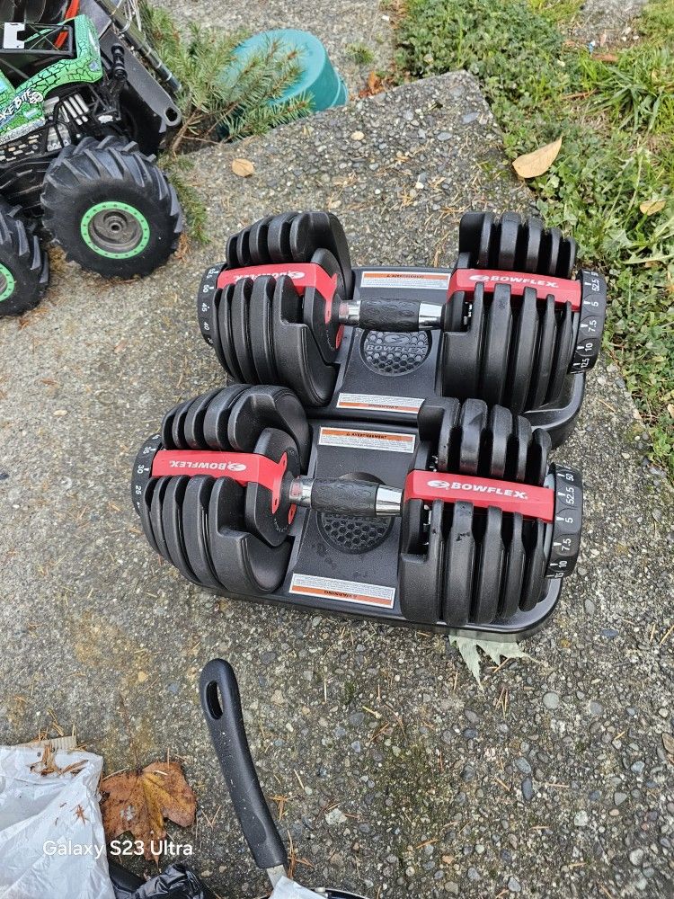 Bowflex Dumbells 5-52