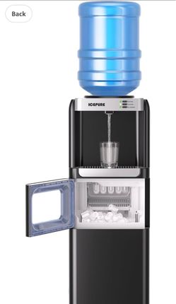 Icepure Water Cooler Dispenser with Ice Maker