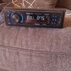 Boss Car Stereo With Bluetooth USB Aux 