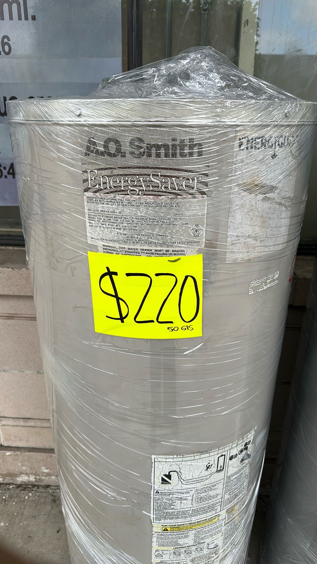 Ao Smith Water Heater