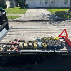 Straps, Ratchet Straps, Binders, Chains, Safety Triangles 