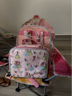 Girl back packs