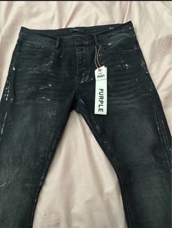 Purple jeans