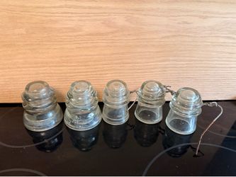 Vintage Glass Insulators