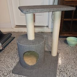 Cat Scratch Post and Stand
