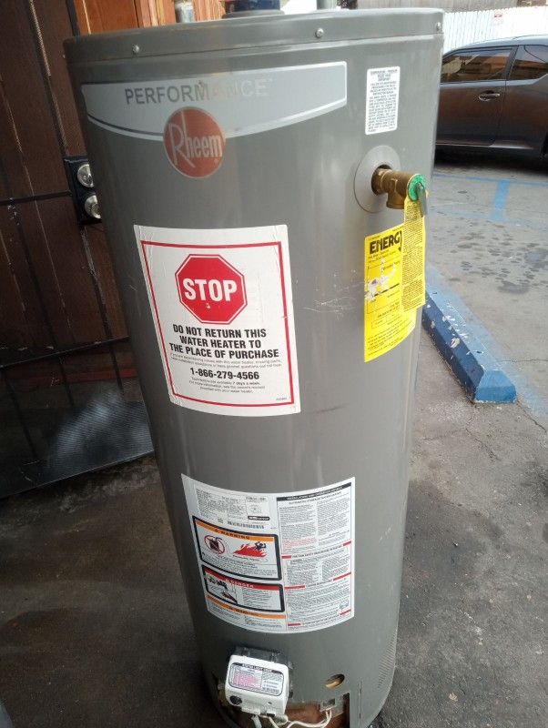2020 Rheem Performance Water Heater 50 Gallons
