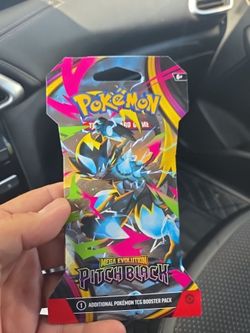 Pokémon TCG Mega Evolution Pitch Black Booster Pack 2 available