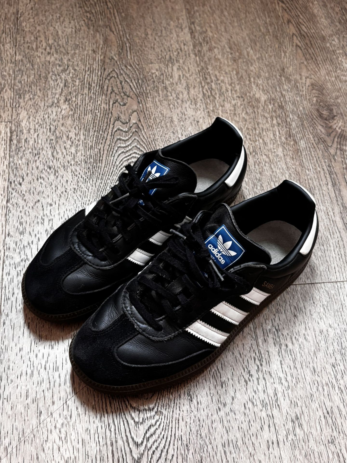 Black Adidas Sambas
