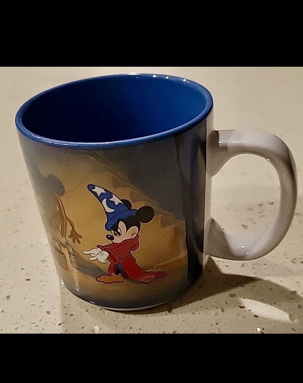 Disney Mickey Mouse Fantasia Sorcerer's Apprentice Coffee Cup Mug 