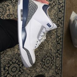 Jordan Retro 3 Midnight Navy 9.5 Men