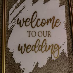 Wedding Welcome Signage