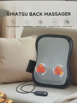 Shiatsu Back Massager with Heat