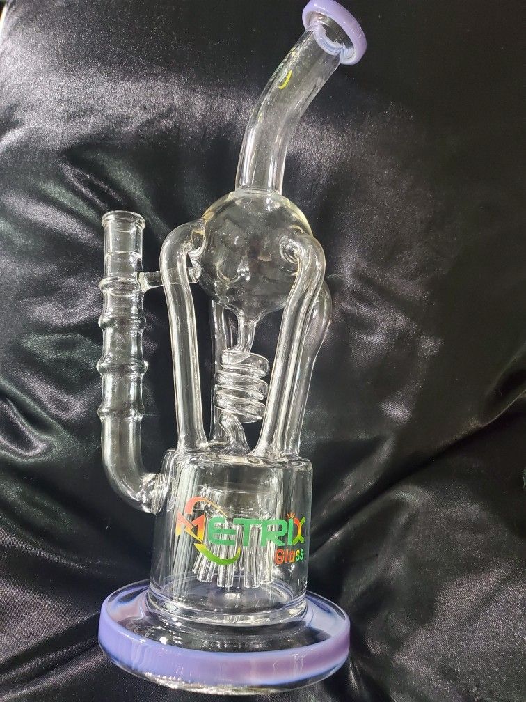 Functional Glass Art By Metrix Glass $150