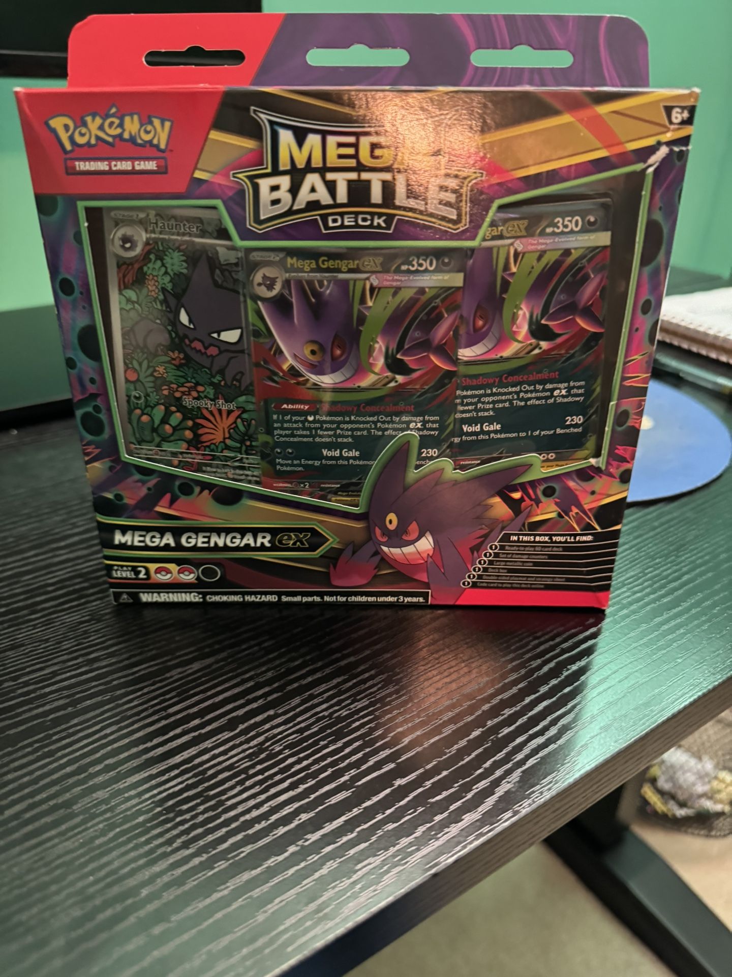 Pokemon Mega Battle Deck Mega Gengar Ex Sealed Box New English