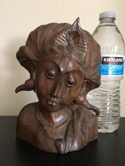 Wooden Sculpture Art.