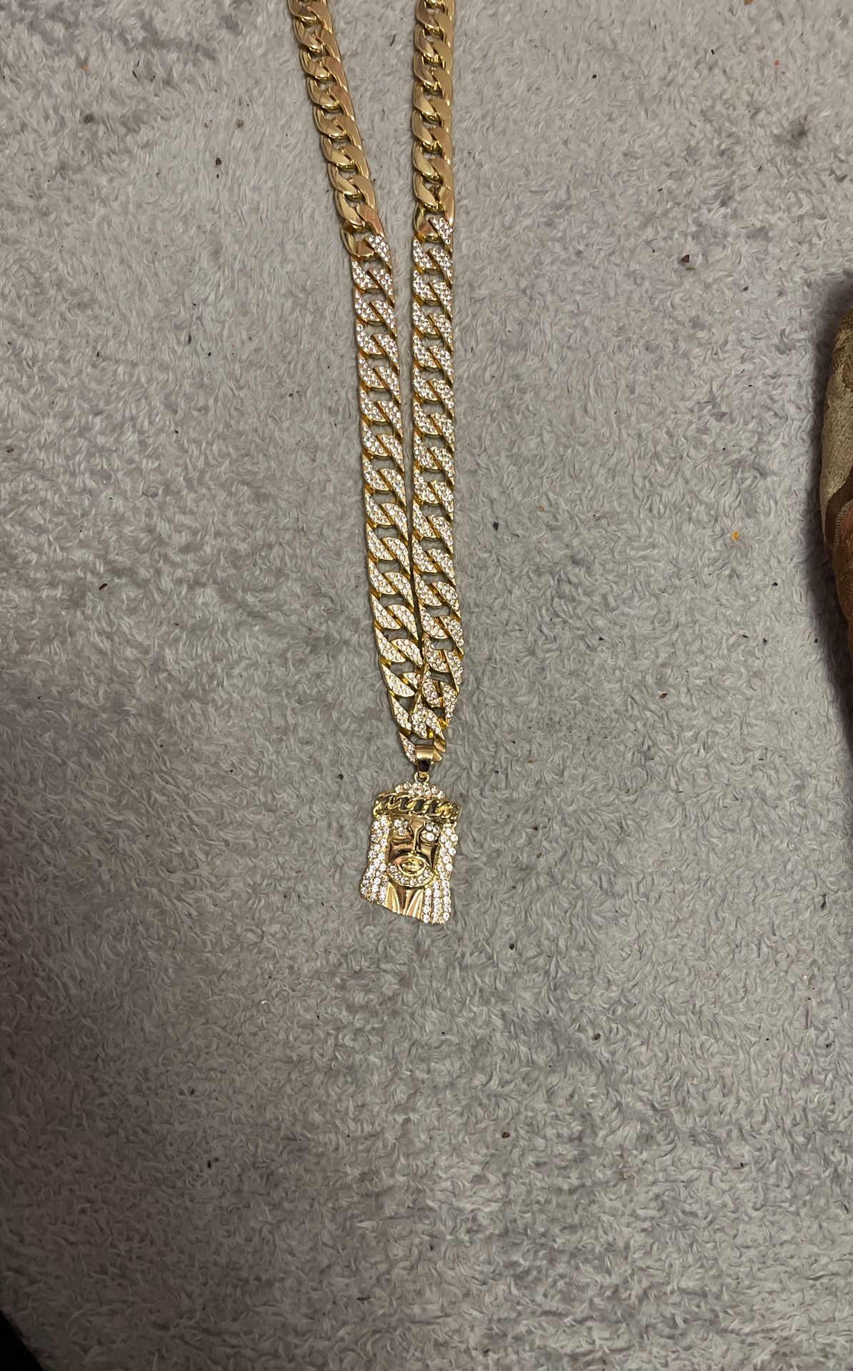 Gold Moissonite Chain 