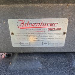 Adventure Sport Grill With Legs