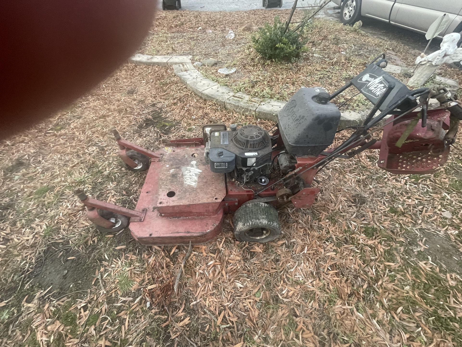 36 Inch Commercial  Ex mark Walk Behind Mower For Parts Or Fix