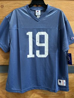 Champion 1919 #19 Blue Mesh Jersey Tee Men Size M NWT