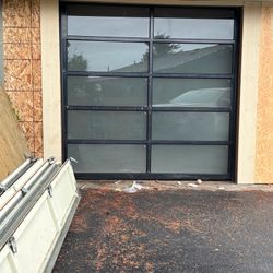9x8 Garage Modern Aluminum Doors