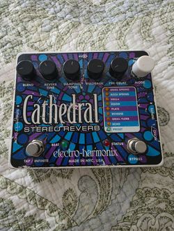 Electro-Harmonix Cathedral Stereo Reverb 2009 - 2020 - Blue / Purple