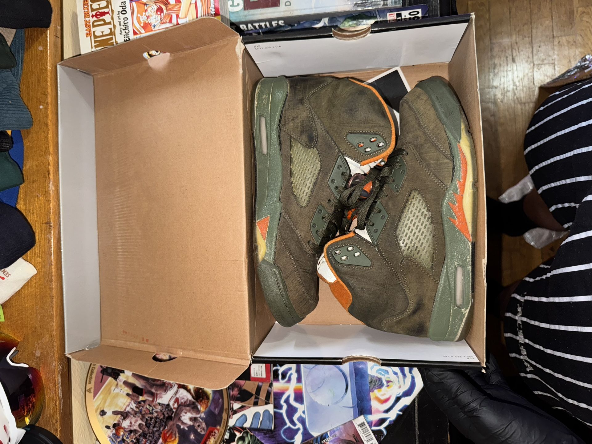 Nike Air Jordan Retro 5 Olive 2006