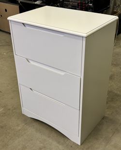 Kids Youth - 3 Drawer Chest - White 