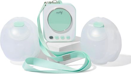 NEW IN BOX, Hands-Free Breast Pump for Breastfeeding - Portable Breast Pump w/Two Pump Modes, Digital Screen & 5 Flange Sizes - Rechargeable Breastfee