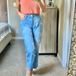 Ban Jara boho pearl accented jeans